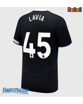 Chelsea Romeo Lavia #45 Tricou Fotbal Replică 2025-26 Barbati Treilea